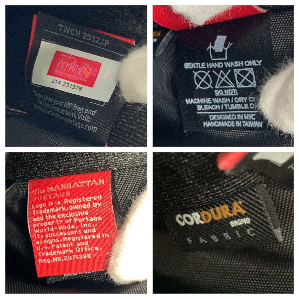 22955
Manhattan Portage マンハッタンポーテージ シルバーカップ ブラック レッド ナイロン リュック・デイパック バックパック メンズ A7