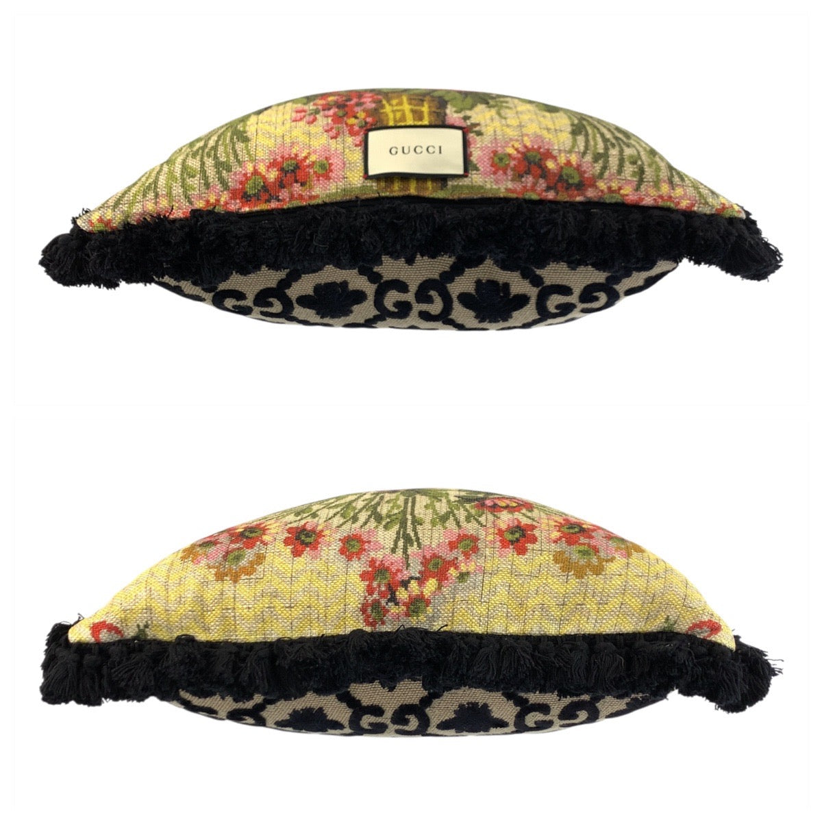 22968
GUCCI GG Jacquard Multi-Color Fabric / Rayon Interior Cushion Unisex Men's A50