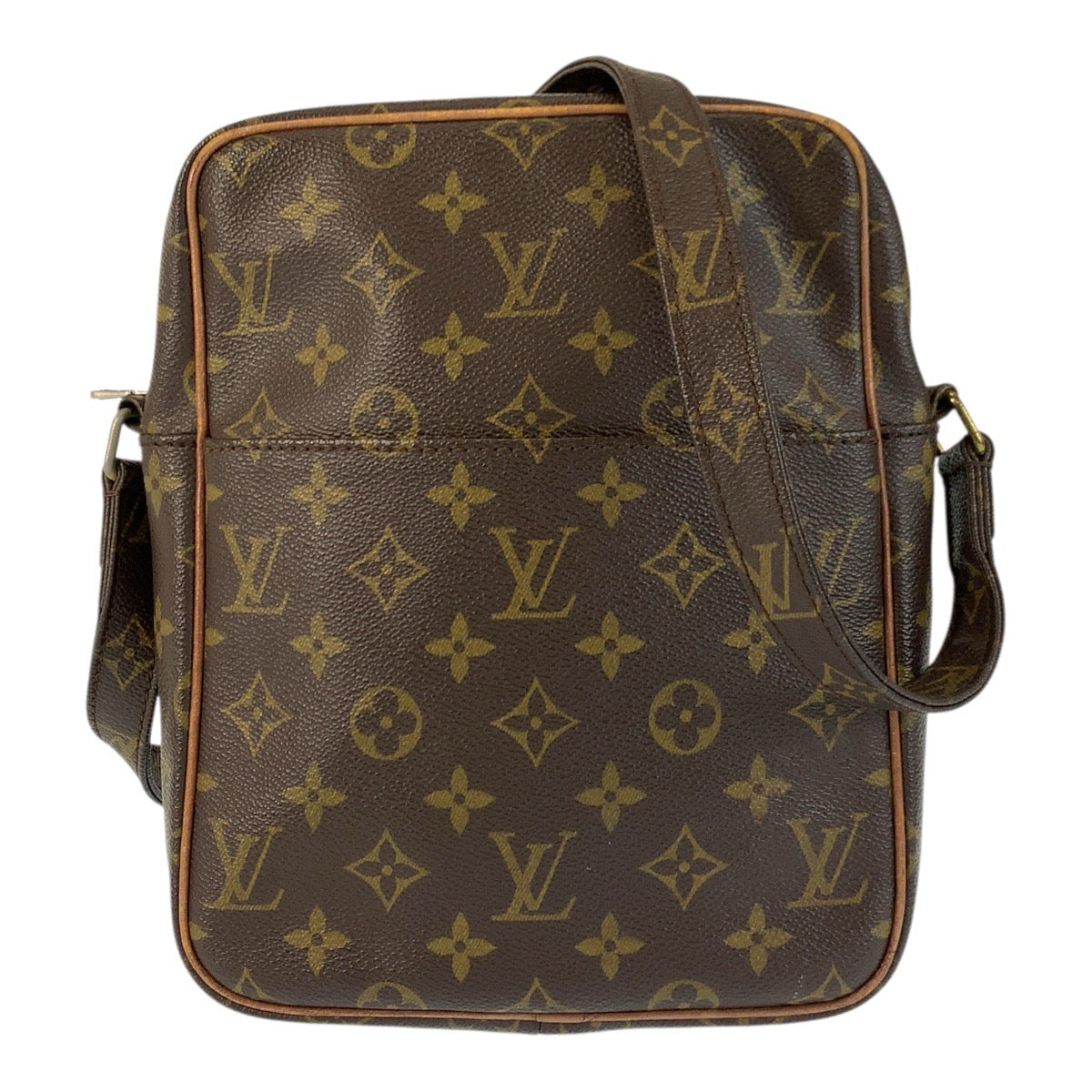 22973
LOUIS VUITTON ルイヴィトン モノグラム ダヌーブ ブラウン ゴールド金具 PVC M3552 ショルダーバッグ ポシェット レディース AB35