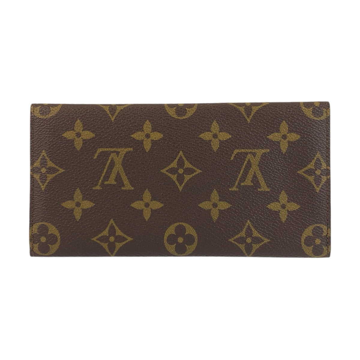 22975
LOUIS VUITTON ルイヴィトン モノグラム ポルト フォイユ ブラウン PVC M61818 長財布 札入れ メンズ ABP21