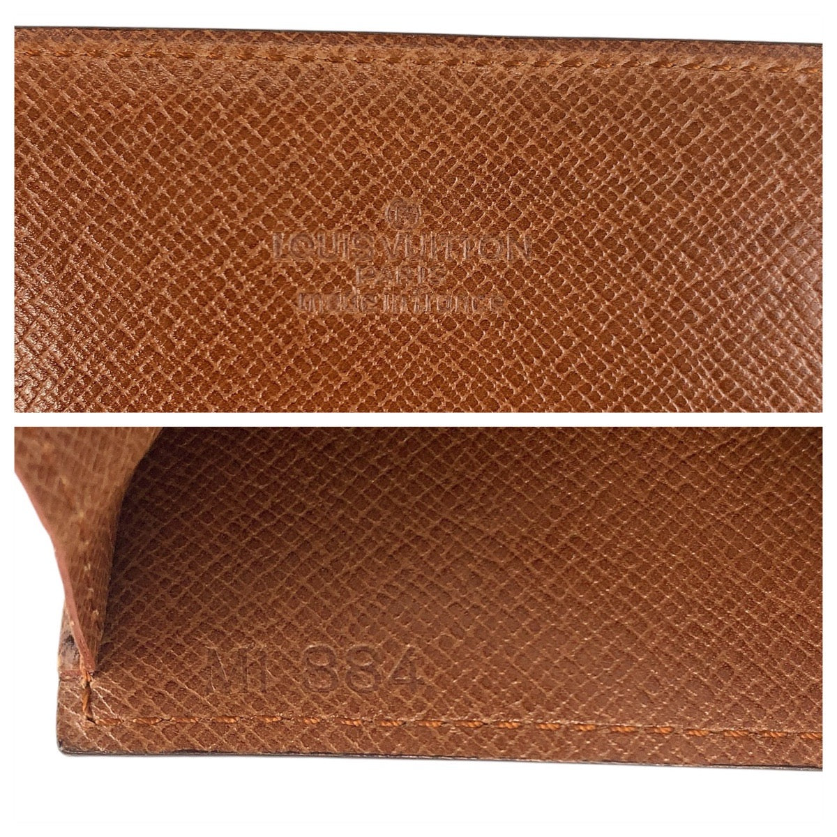 22975
LOUIS VUITTON ルイヴィトン モノグラム ポルト フォイユ ブラウン PVC M61818 長財布 札入れ メンズ ABP21