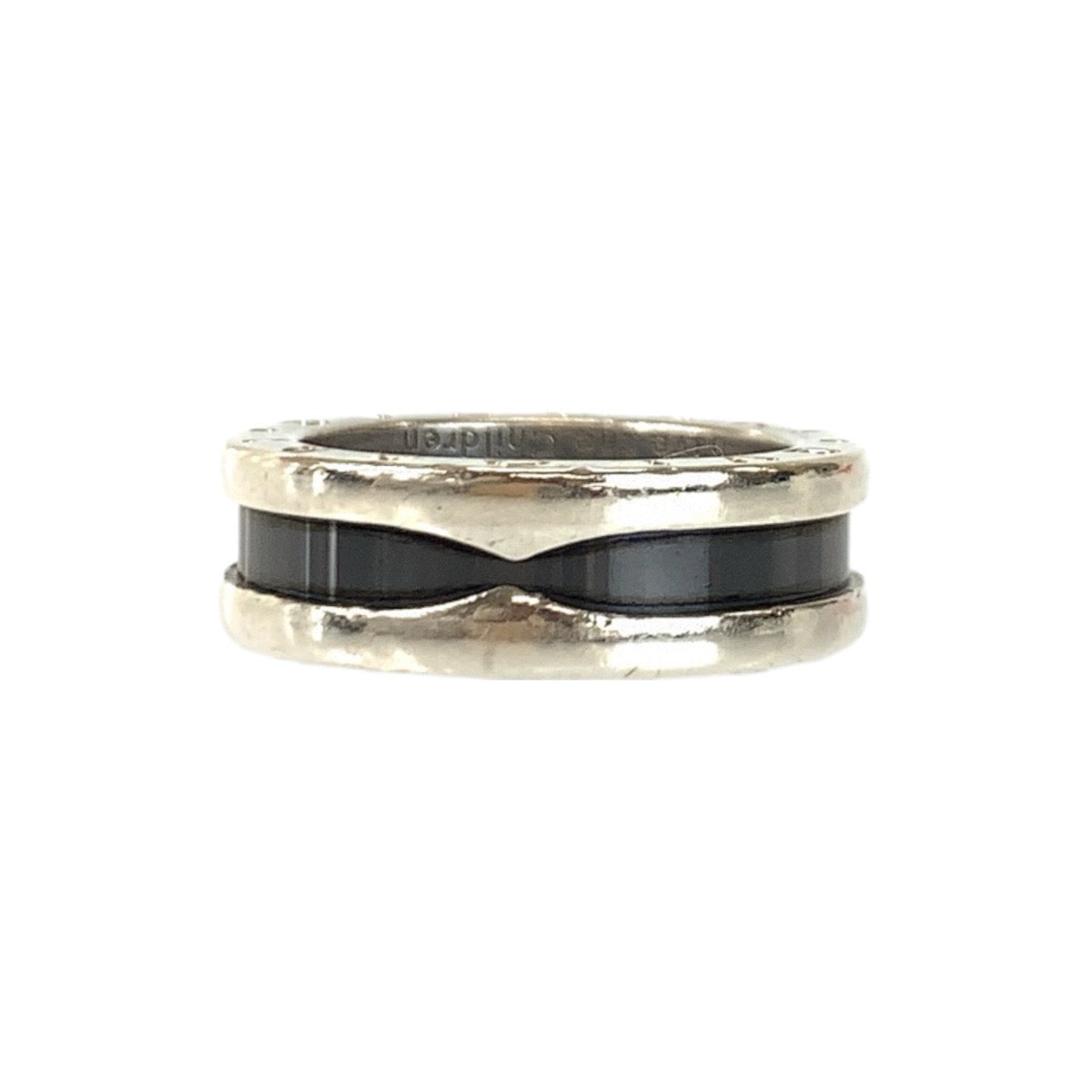 22983
BVLGARI Bvlgari B.zero1 Save the Children Size 53 Silver Black Silver 925 / Ceramic Ring 13 (US size 6.5) Women's ABP21