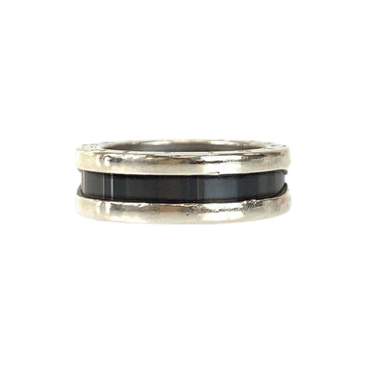 22983
BVLGARI Bvlgari B.zero1 Save the Children Size 53 Silver Black Silver 925 / Ceramic Ring 13 (US size 6.5) Women's ABP21