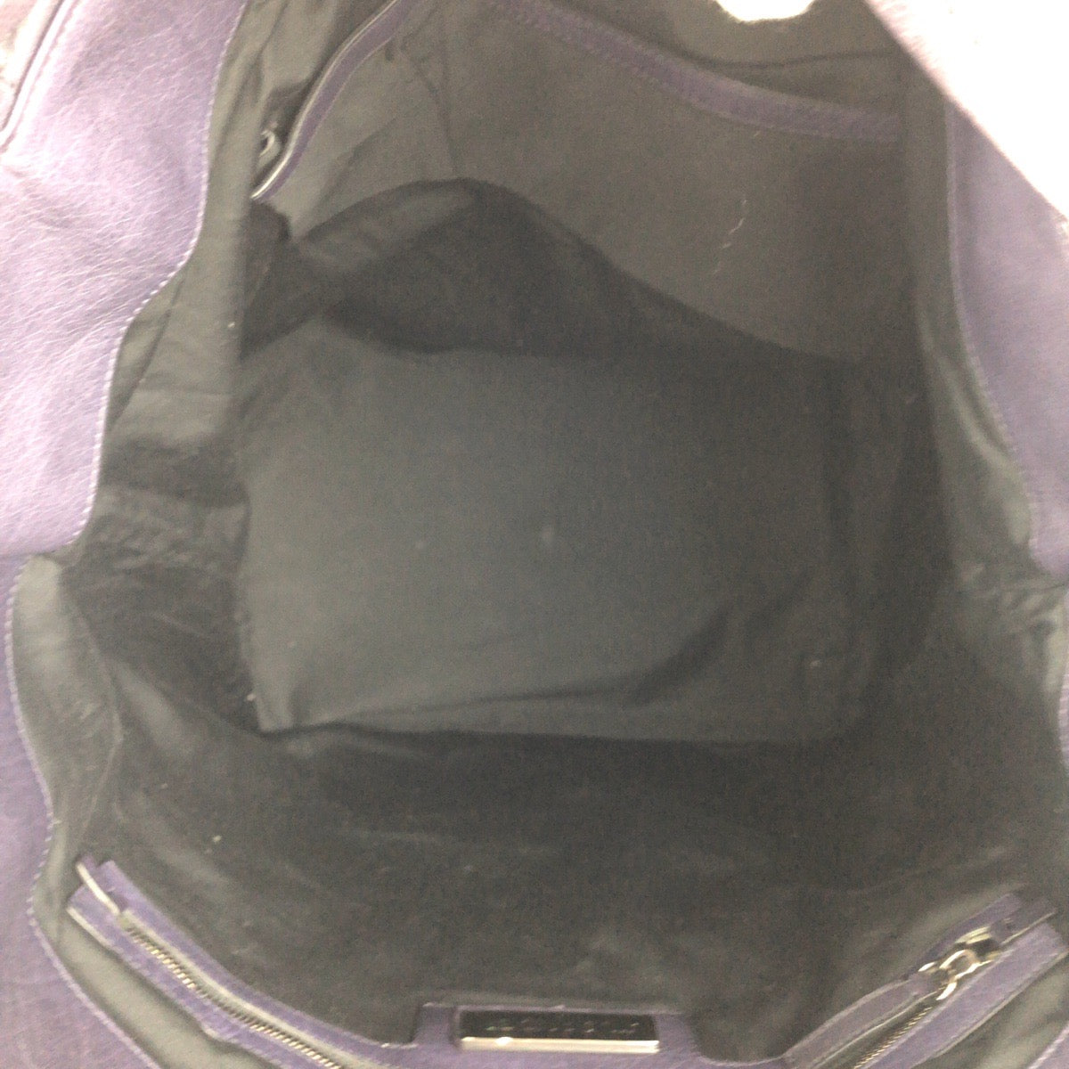 22985
JIL SANDER ジルサンダー ネイビー シルバー金具 レザー トートバッグ ハンドバッグ 男女兼用 メンズ ABP42