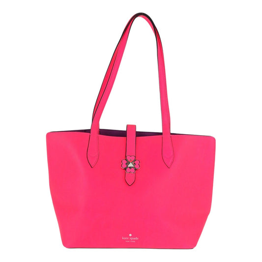 22986
Kate Spade ケイトスペード ピンク パープル シルバー金具 PVC WKRU6287 トートバッグ ショルダーバッグ レディース A10