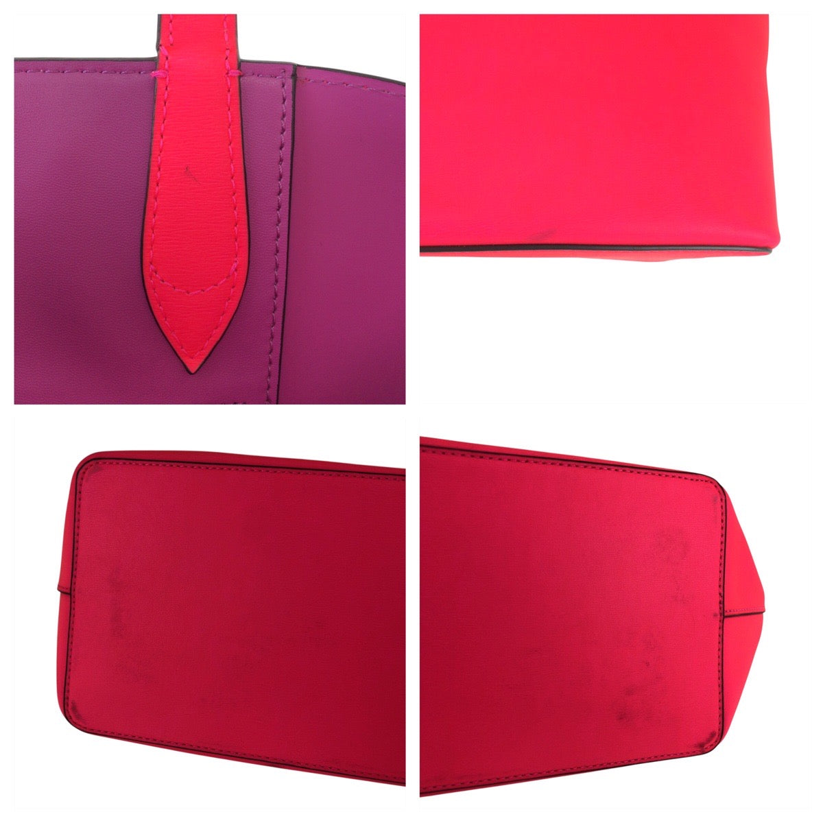 22986
Kate Spade ケイトスペード ピンク パープル シルバー金具 PVC WKRU6287 トートバッグ ショルダーバッグ レディース A10