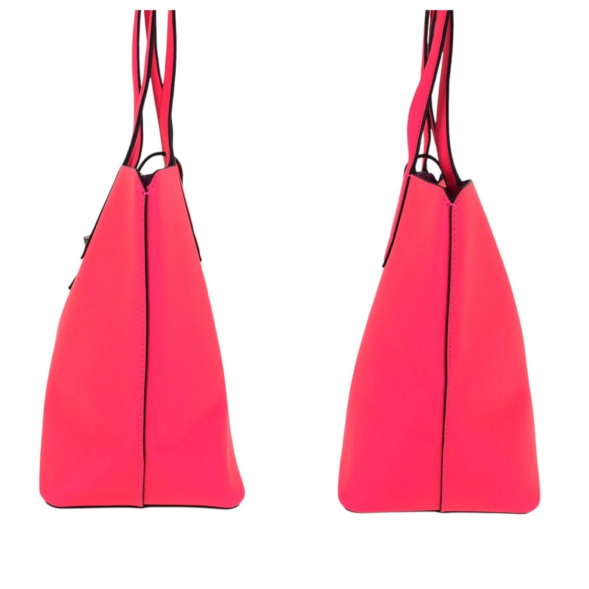 22986
Kate Spade ケイトスペード ピンク パープル シルバー金具 PVC WKRU6287 トートバッグ ショルダーバッグ レディース A10