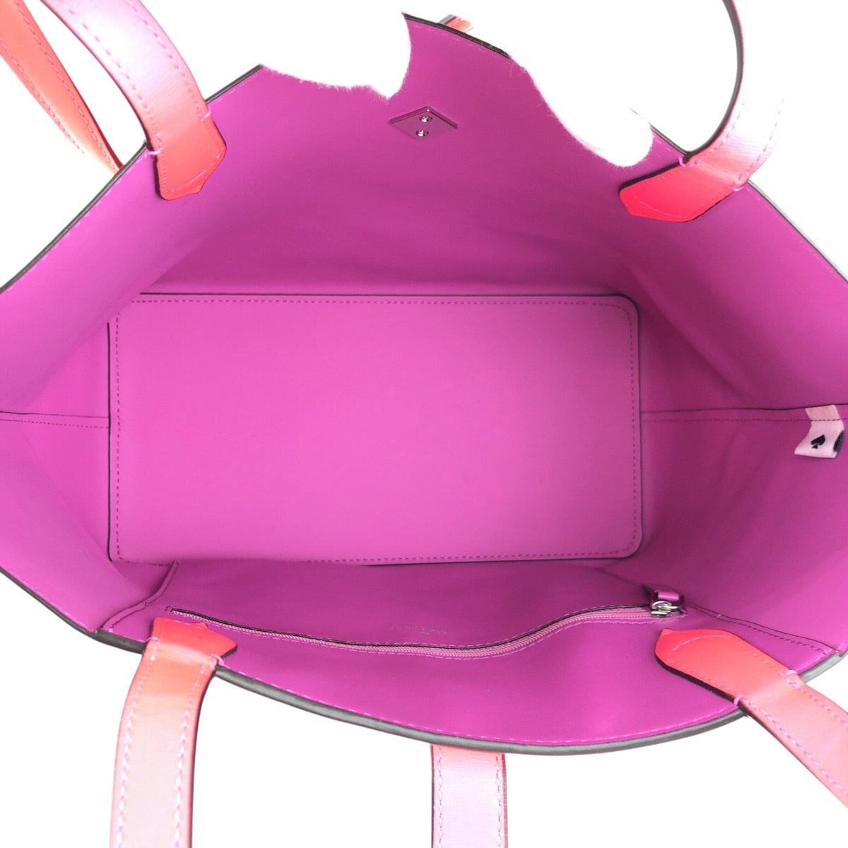 22986
Kate Spade ケイトスペード ピンク パープル シルバー金具 PVC WKRU6287 トートバッグ ショルダーバッグ レディース A10