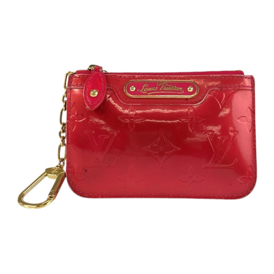 22990
LOUIS VUITTON ルイヴィトン モノグラム ヴェルニ ポシェット クレ ピンク ゴールド金具 エナメル M90312 コインケース キーケース レディース AB16
