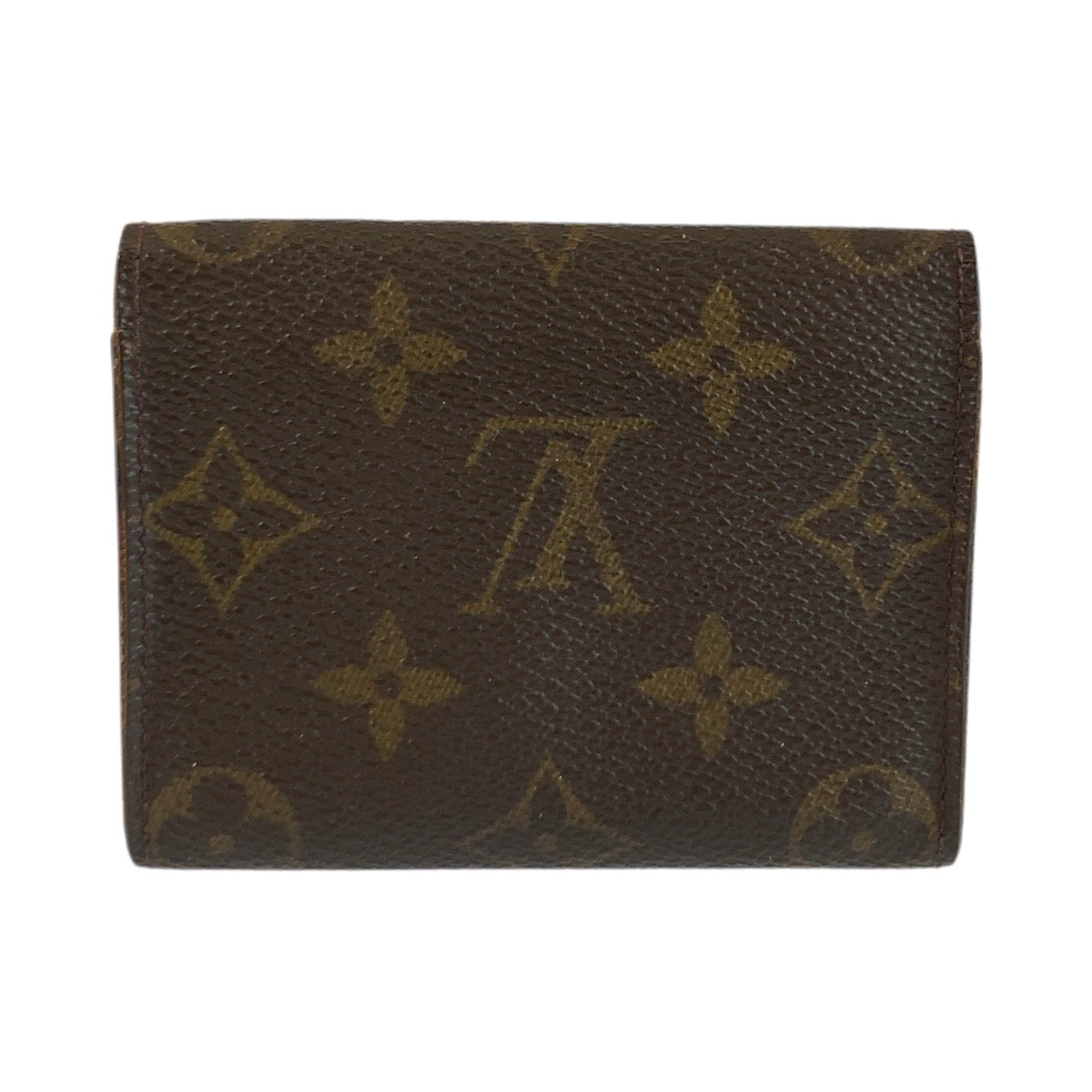 22998
LOUIS VUITTON Louis Vuitton Monogram Brown PVC M62920 Card Holder Card Case Ladies AB8