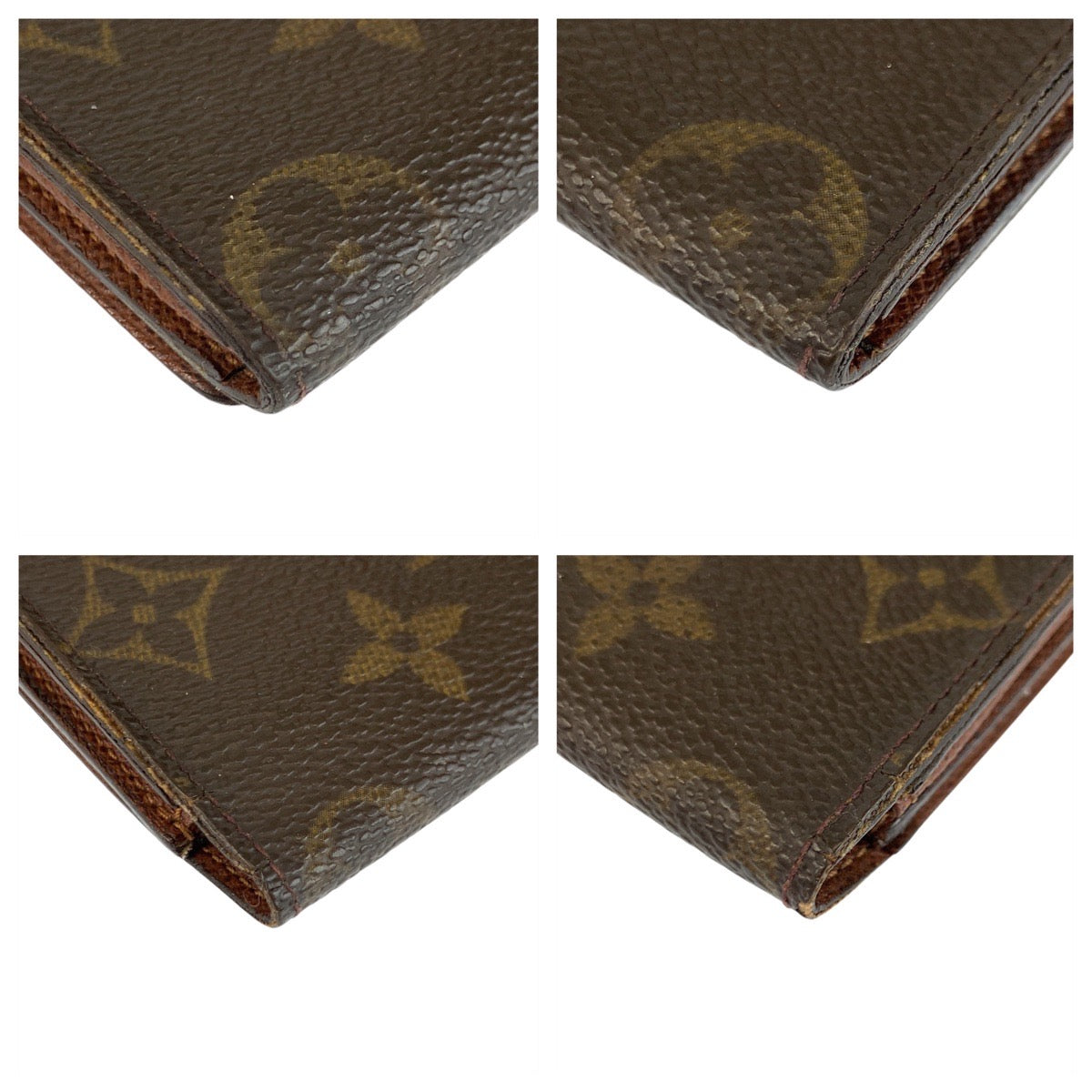 22998
LOUIS VUITTON Louis Vuitton Monogram Brown PVC M62920 Card Holder Card Case Ladies AB8