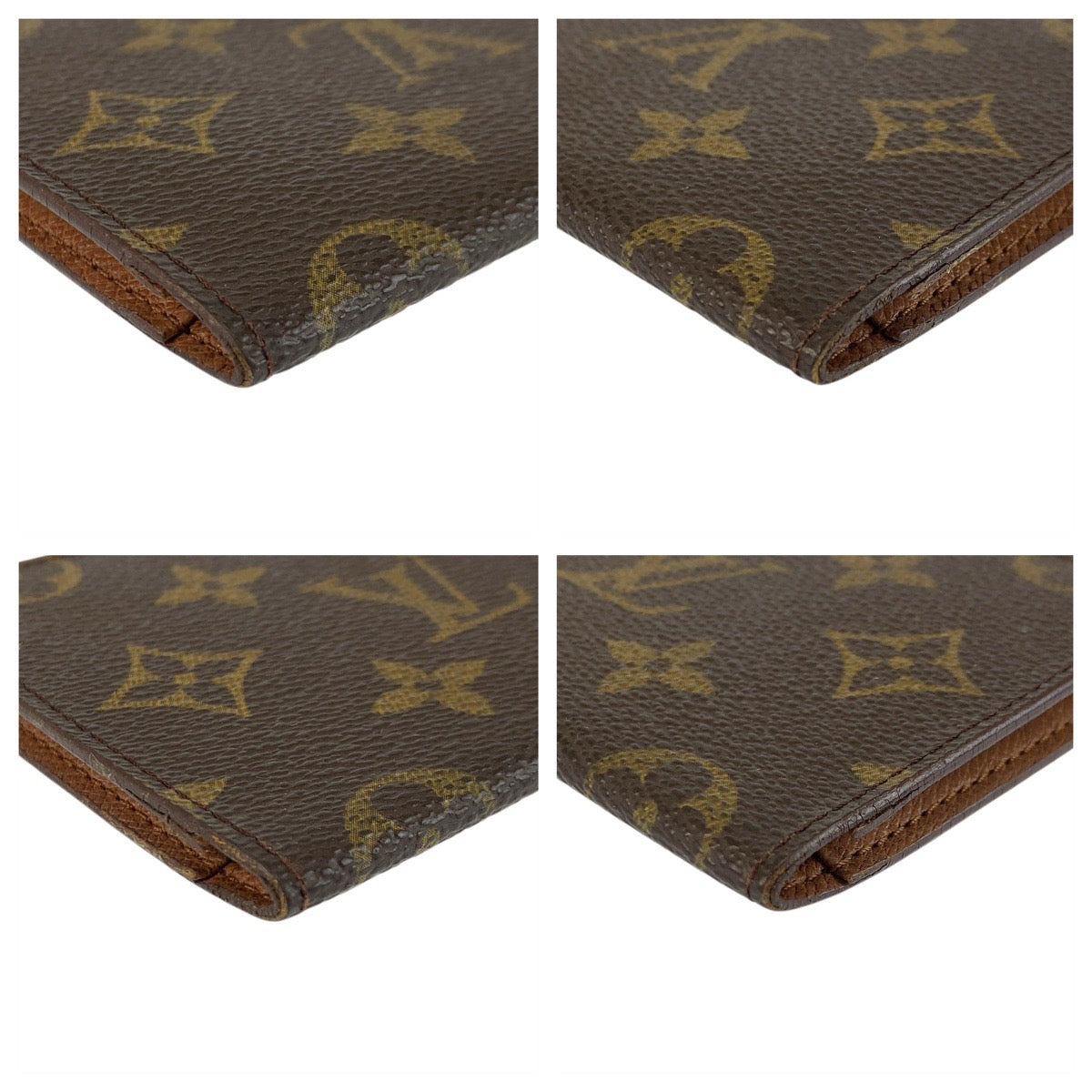 22999
LOUIS VUITTON ルイヴィトン モノグラム ポルト2カルトヴェルティカル ブラウン PVC M60533 パスケース 定期入れ カードケース メンズ AB5