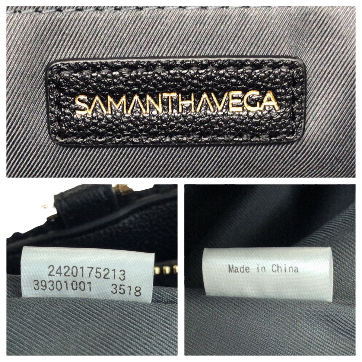 23006
Samantha Vega サマンサベガ ツイードフリル 2way ブラック 黒 ゴールド金具 ポリエステル 2420175213 ショルダーバッグ トートバッグ レディース SA8