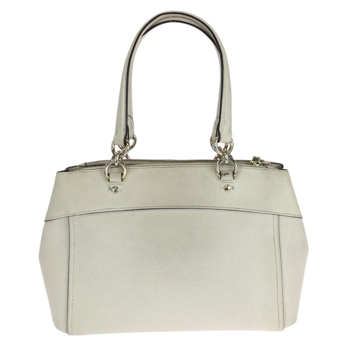 23008
COACH コーチ 2way オフホワイト ゴールド金具 レザー F25395 ショルダーバッグ ハンドバッグ レディース AB5