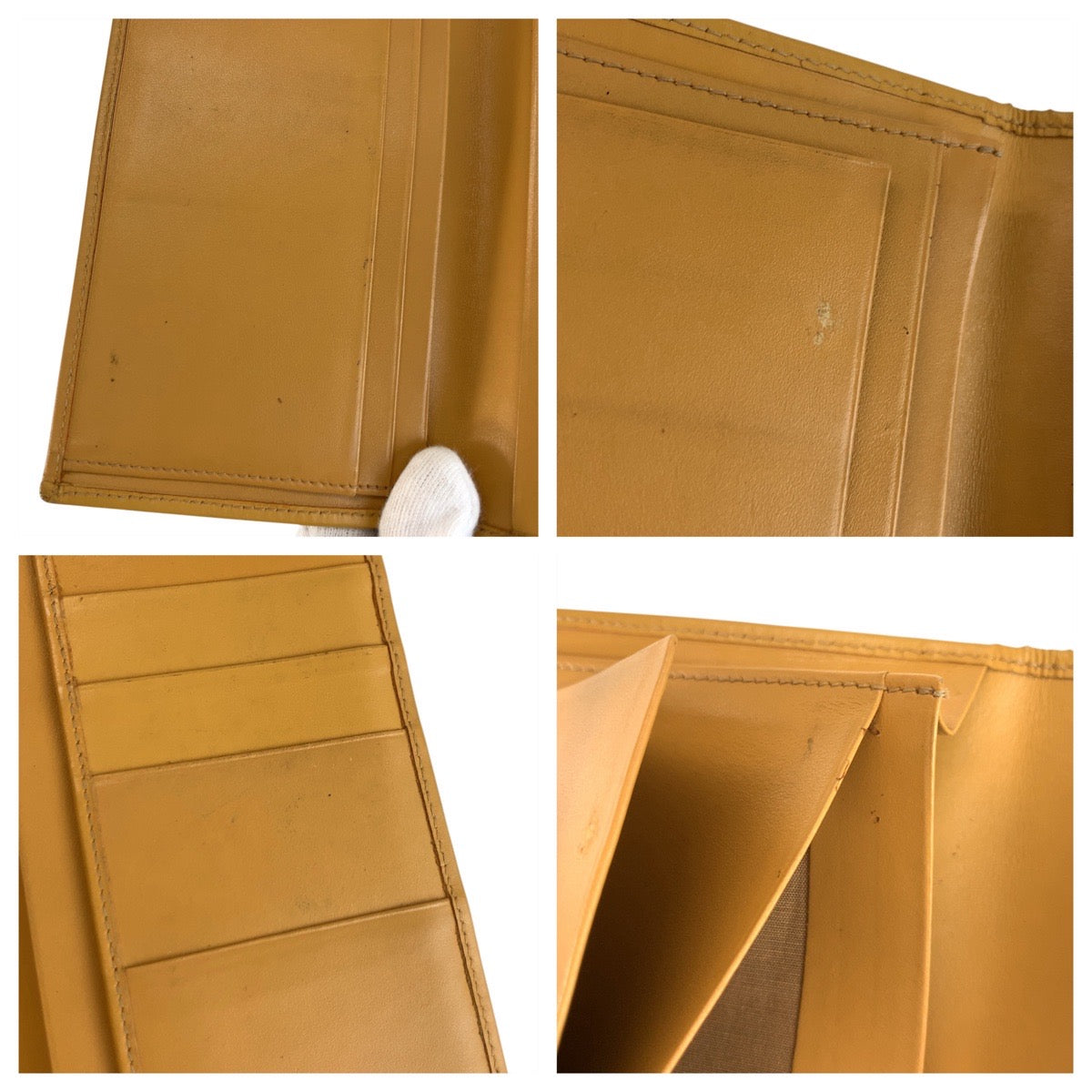 23028
CELINE セリーヌ マカダム ブラウン PVC M152 長財布 札入れ メンズ AB8