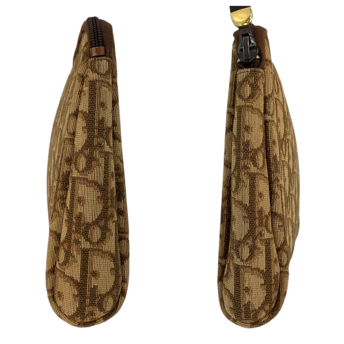 23044
Christian Dior クリスチャンディオール トロッター ベージュ ブラウン ゴールド金具 キャンバス / レザー クラッチバッグ セカンドバッグ メンズ ABP28