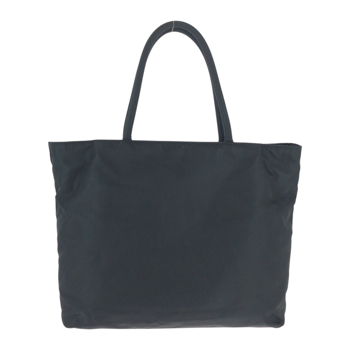 23051
PRADA プラダ テスート 三角ロゴプレート三角 ブラック 黒 シルバー金具 ナイロン トートバッグ ハンドバッグ レディース ABP28