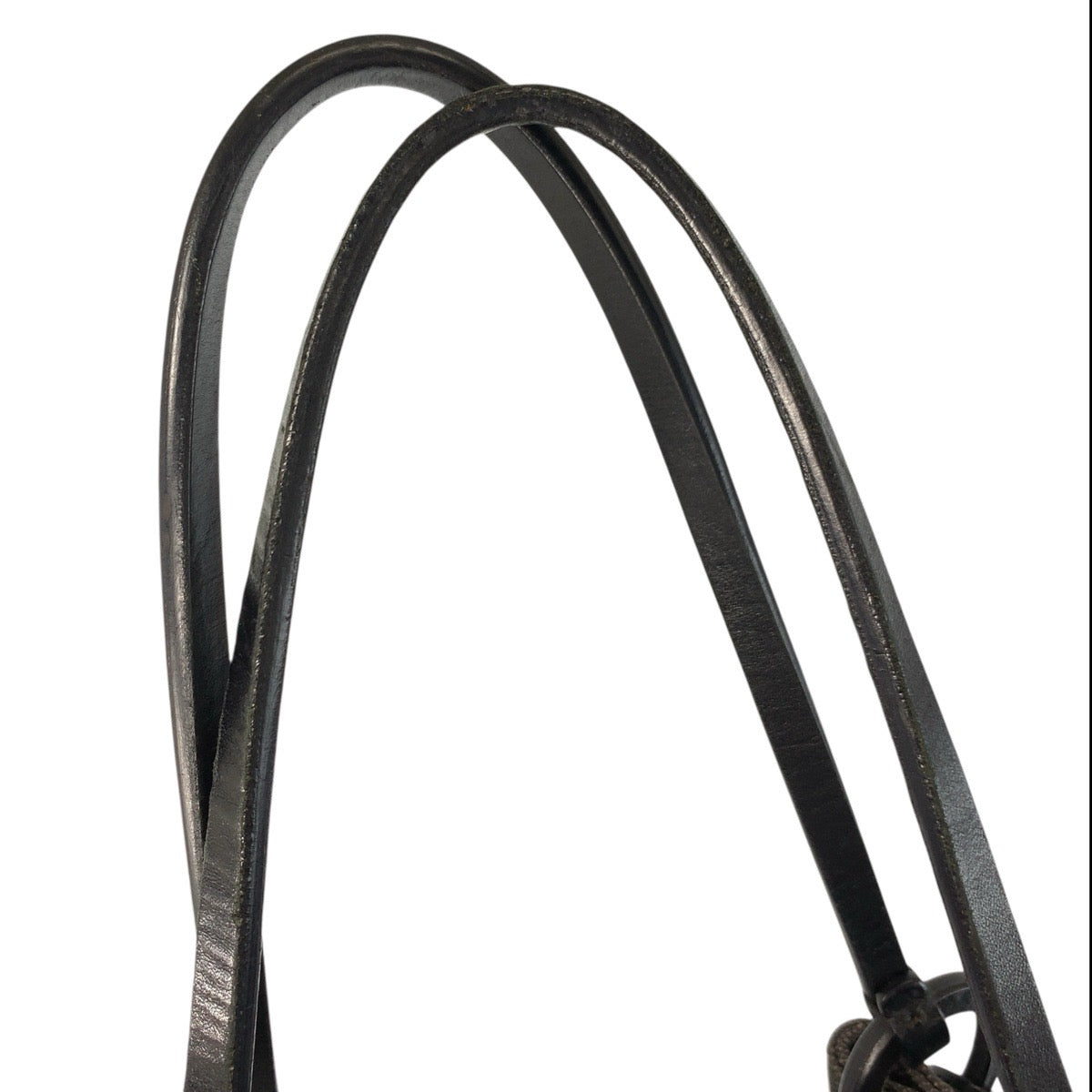 23054
GUCCI グッチ ブラック 黒 GGキャンバス / レザー 101919 トートバッグ ショルダーバッグ レディース AB28