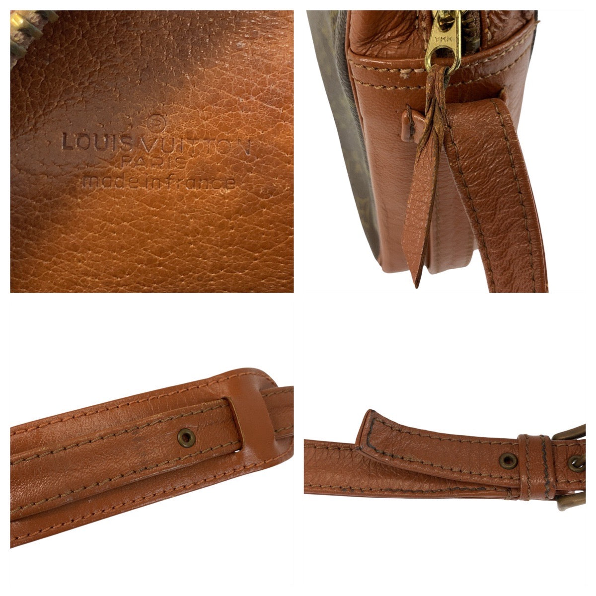 23063
LOUIS VUITTON ルイヴィトン モノグラム サックバンドリエール30 ブラウン ゴールド金具 PVC M51364 ショルダーバッグ メッセンジャーバッグ レディース AB28