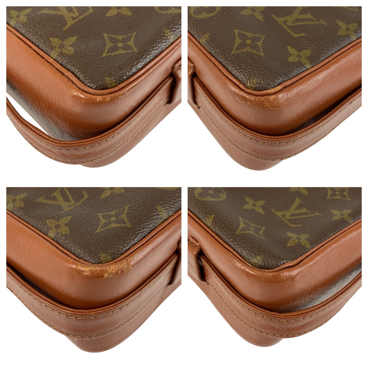 23063
LOUIS VUITTON ルイヴィトン モノグラム サックバンドリエール30 ブラウン ゴールド金具 PVC M51364 ショルダーバッグ メッセンジャーバッグ レディース AB28