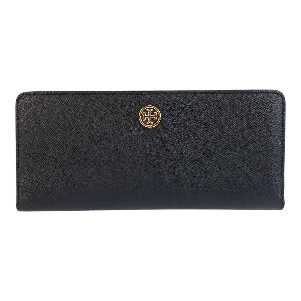 23072
Tory Burch トリーバーチ ネイビー ゴールド金具 レザー 長財布 ロングウォレット レディース A5