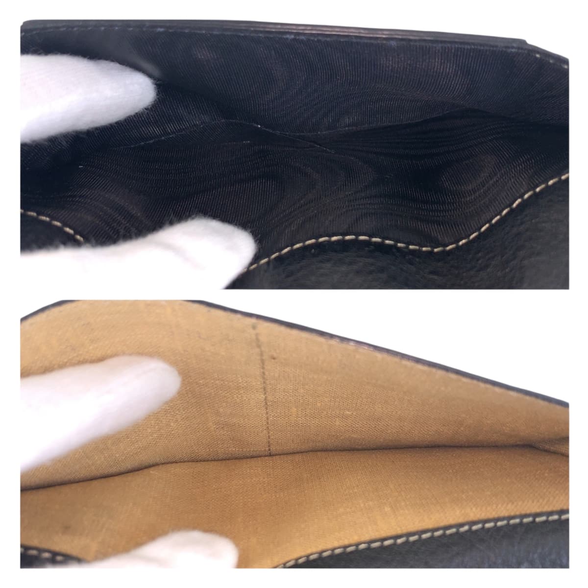 23075
FENDI フェンディ セレリア ブラック 黒 シルバー金具 レザー 8M0144 長財布 折財布 ロングウォレット メンズ A21