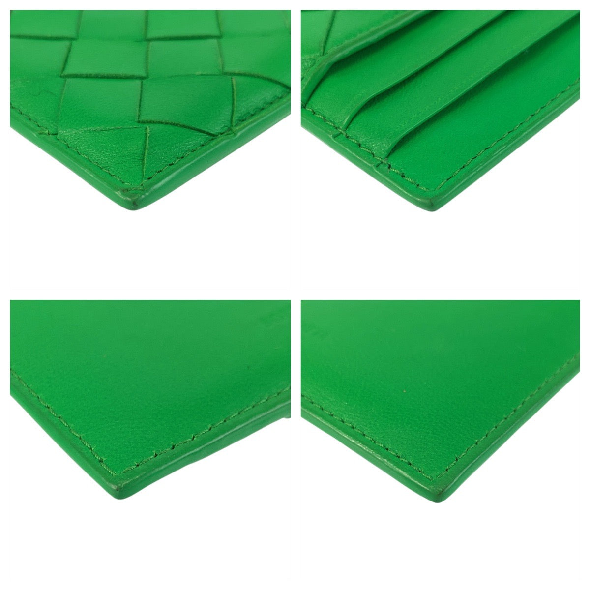 23082
BOTTEGAVENETA ボッテガヴェネタ イントレチャート グリーン ゴールド金具 レザー A00039929K コインケース フラグメントケース メンズ ABP30