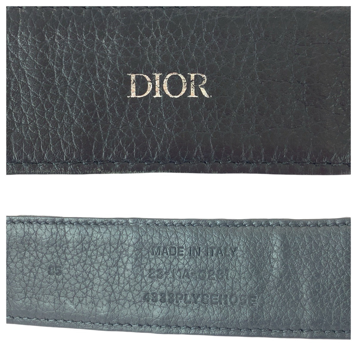 23083
Dior ディオール オブリーク ジャカード 85cm ネイビー シルバー金具 キャンバス / レザー 4333PLYSEHO5E ベルト メンズ AB35