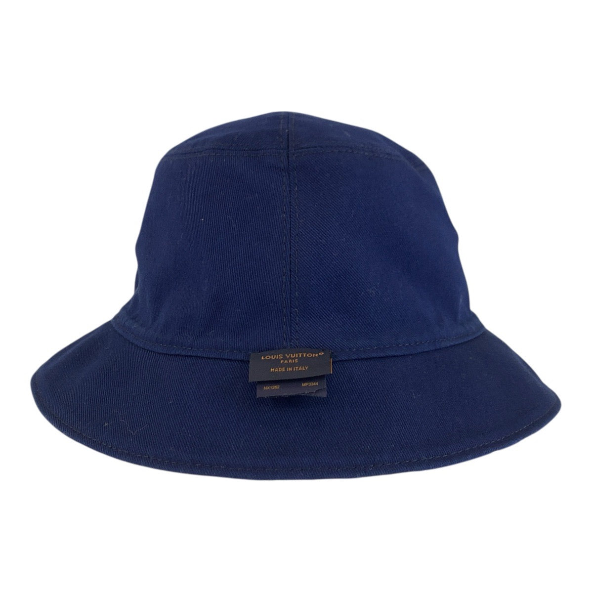 23086
LOUIS VUITTON Monogram Bandana Bonne Blue Cotton MP3344 Bucket Hat Reversible Hat Unisex Men's A56