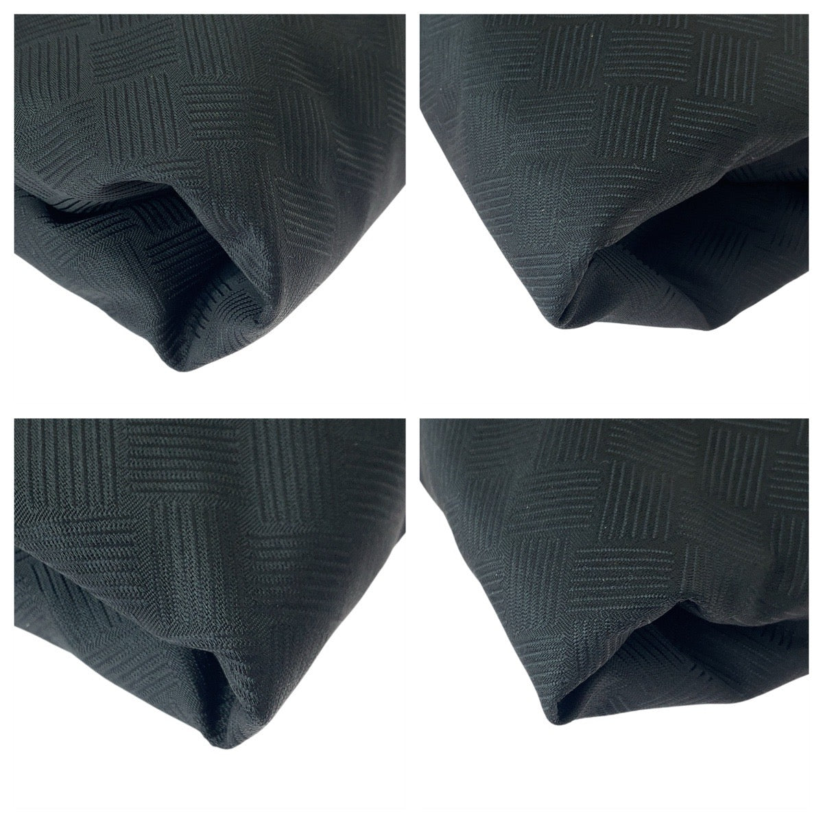 23088
BOTTEGAVENETA ボッテガヴェネタ ブラック 黒 シルバー金具 ナイロン P02003797D トートバッグ ビジネスバッグ メンズ A63