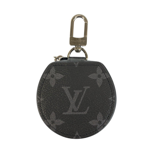 23107
LOUIS VUITTON ルイヴィトン モノグラムエクリプス エテュイ ブラック 黒 グレー PVC G10496 イヤホンケース AirPods ケース メンズ A44