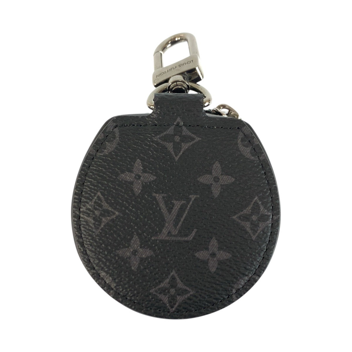 23107
LOUIS VUITTON ルイヴィトン モノグラムエクリプス エテュイ ブラック 黒 グレー PVC G10496 イヤホンケース AirPods ケース メンズ A44