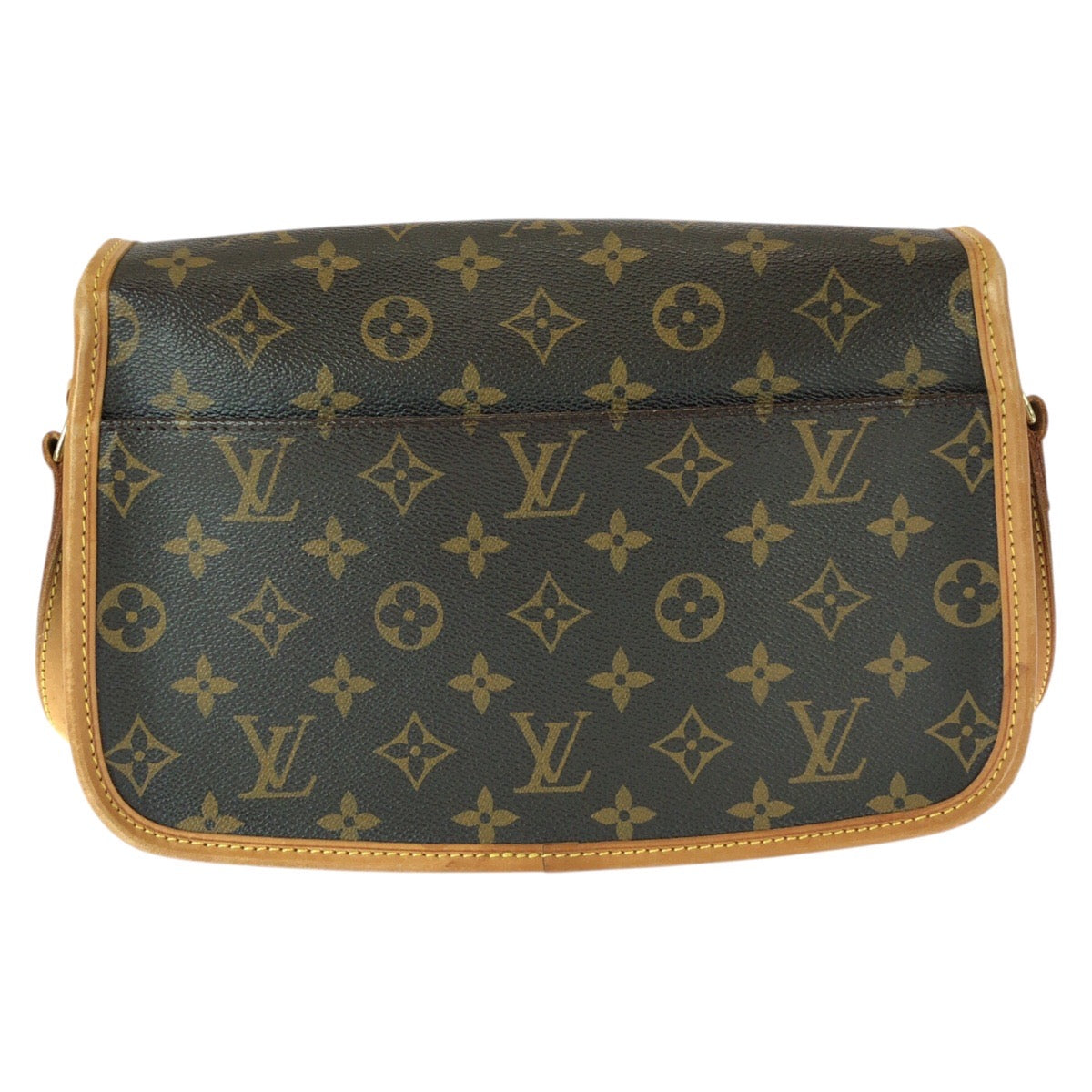23108
LOUIS VUITTON ルイヴィトン モノグラム ソローニュ ブラウン PVC / レザー M42250 ショルダーバッグ メッセンジャーバッグ レディース ABP150