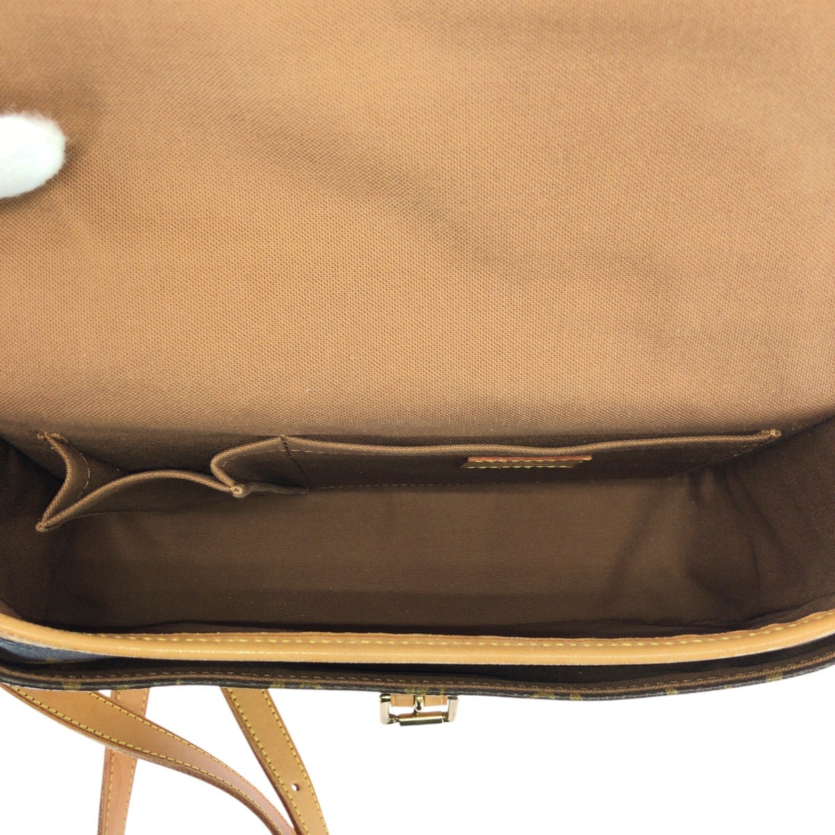 23108
LOUIS VUITTON ルイヴィトン モノグラム ソローニュ ブラウン PVC / レザー M42250 ショルダーバッグ メッセンジャーバッグ レディース ABP150