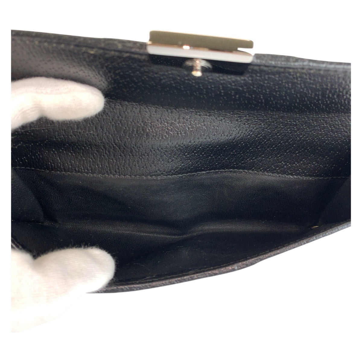 23114
GUCCI グッチ シェリーライン ブラック 黒 GGキャンバス / レザー 150674 長財布 ロングウォレット メンズ A35