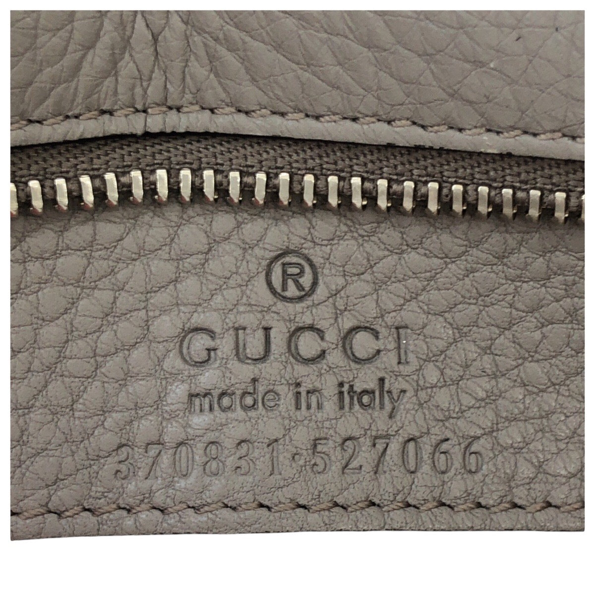 23118
GUCCI グッチ バンブー デイリー 2way グレー シルバー金具 レザー 370831 ショルダーバッグ ハンドバッグ レディース ABP63