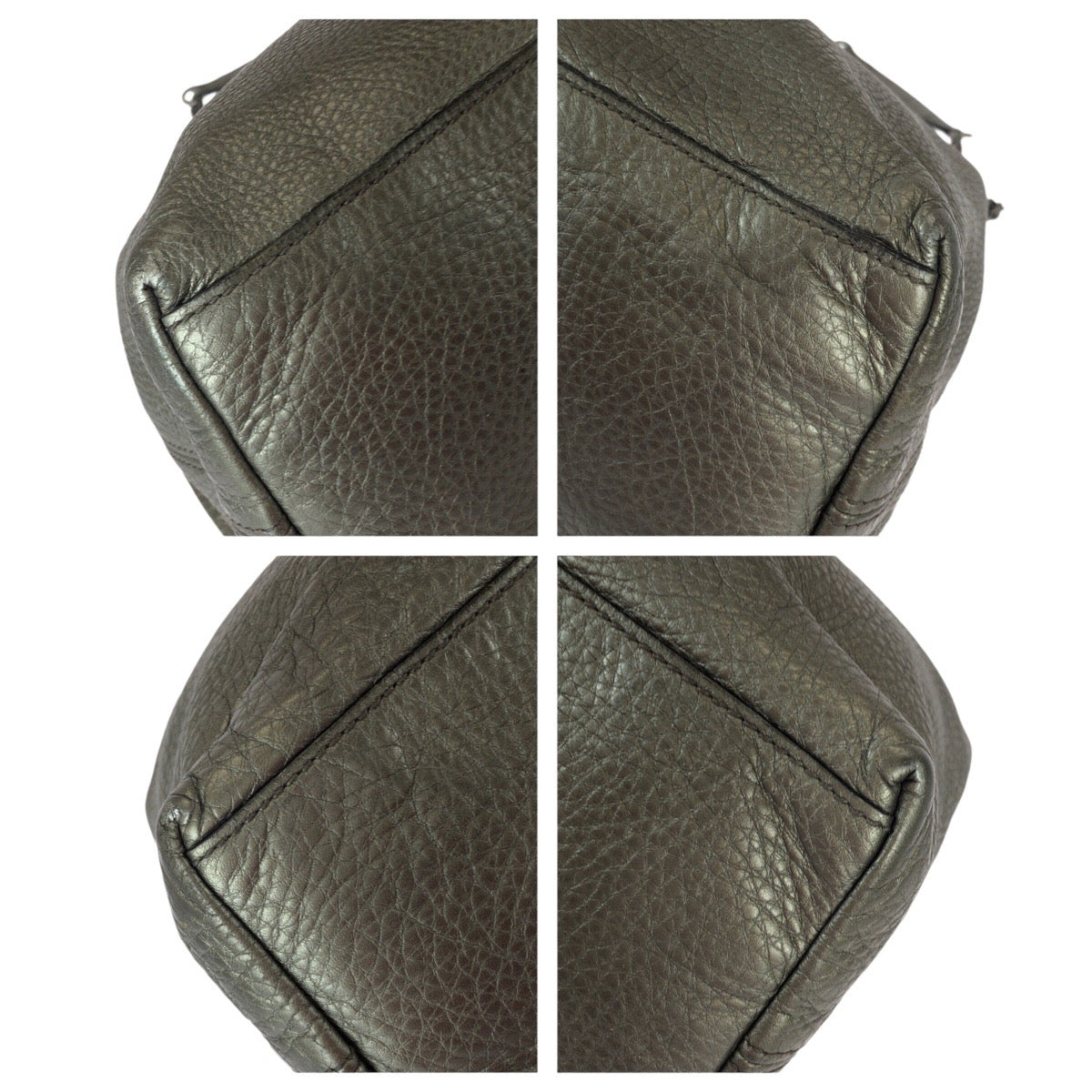 23121
GUCCI グッチ ソーホー タッセル グレー ガンメタ金具 レザー 308982 チェーンショルダーバッグ トートバッグ レディース AB64