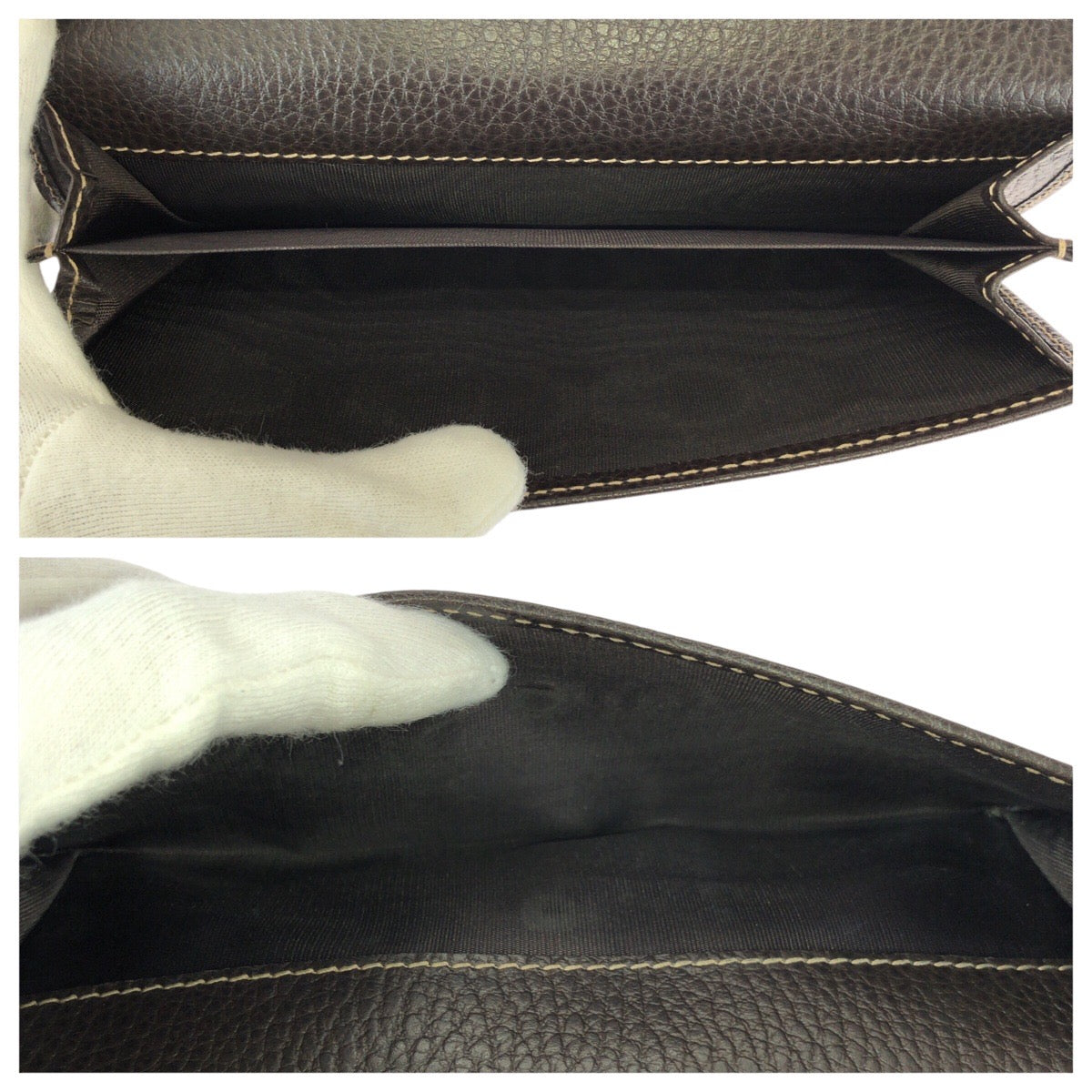 23124
GUCCI グッチ GGクリスタル ブラウン ゴールド金具 PVC / レザー 231841 長財布 ロングウォレット レディース A35