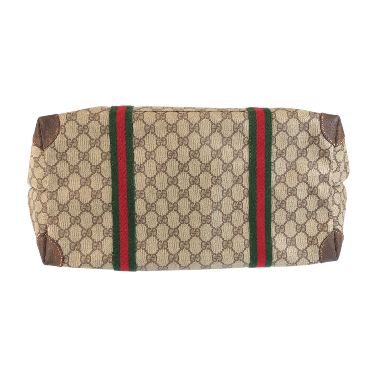 23132
GUCCI グッチ ヴィンテージ シェリーライン ベージュ ブラウン ゴールド金具 GGスプリームキャンバス / レザー 012 39 6211 ボストンバッグ ショルダーバッグ レディース ABP46