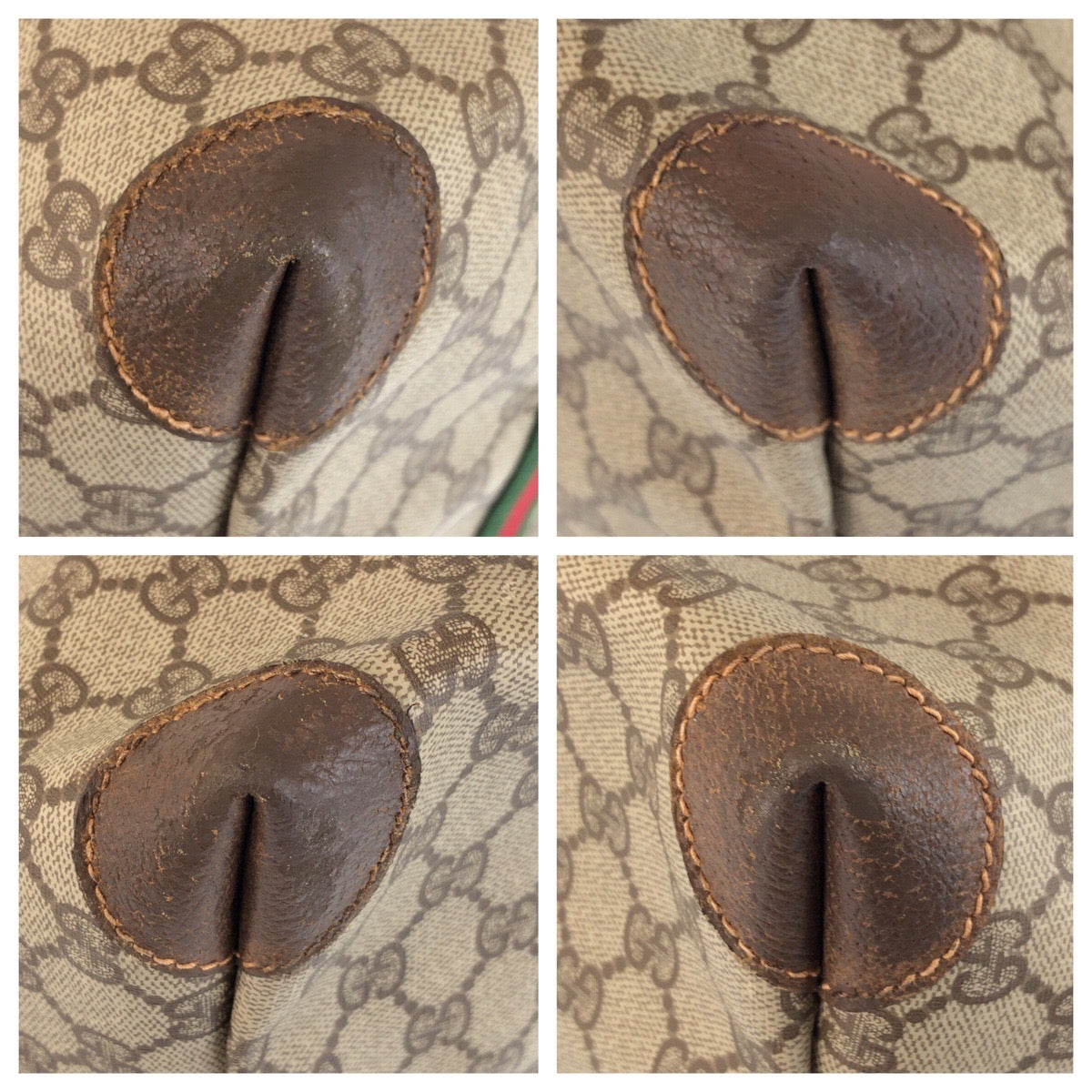 23132
GUCCI グッチ ヴィンテージ シェリーライン ベージュ ブラウン ゴールド金具 GGスプリームキャンバス / レザー 012 39 6211 ボストンバッグ ショルダーバッグ レディース ABP46