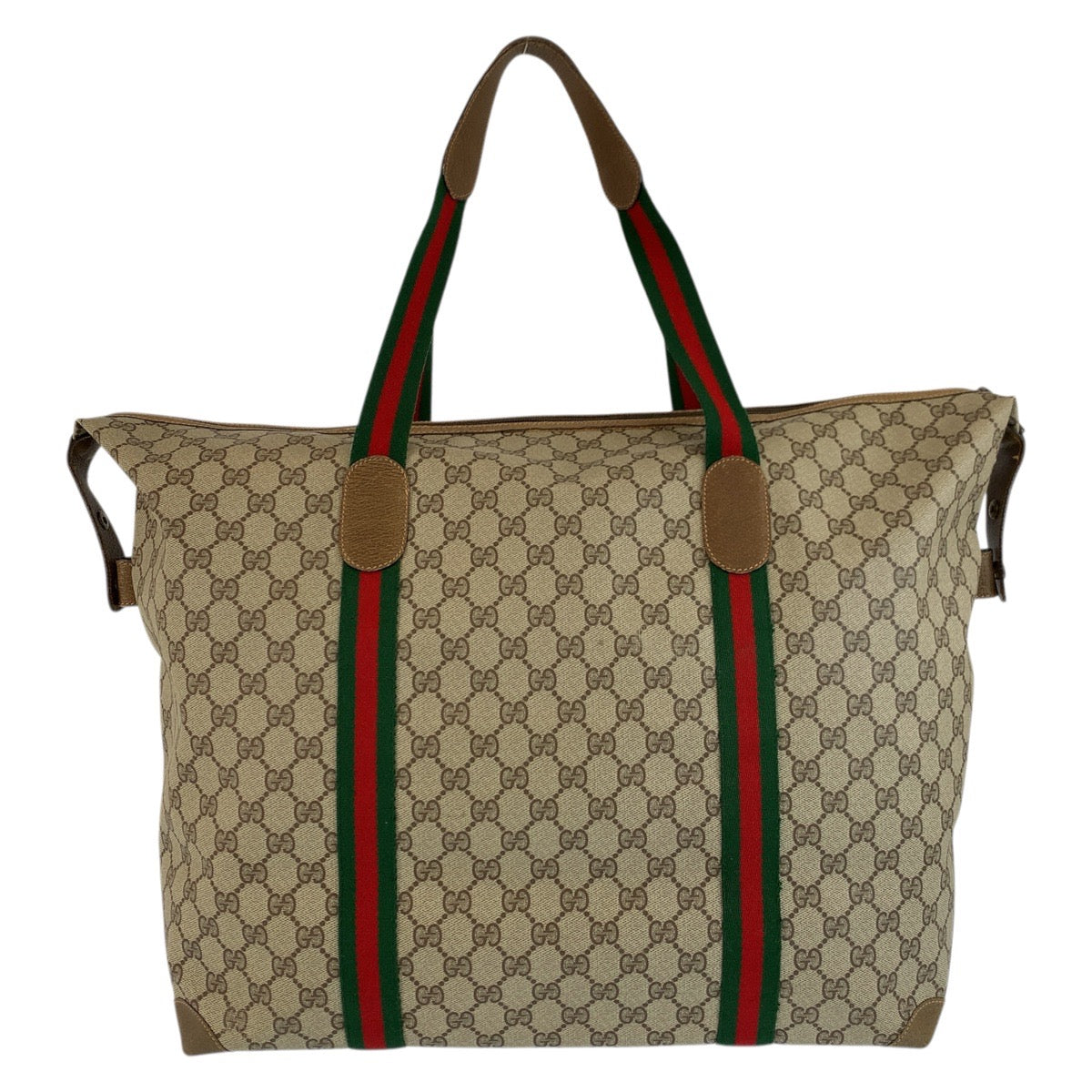 23133
GUCCI グッチ ヴィンテージ シェリーライン ベージュ ブラウン GGスプリームキャンバス 89 19 012 ボストンバッグ トートバッグ レディース ABP50