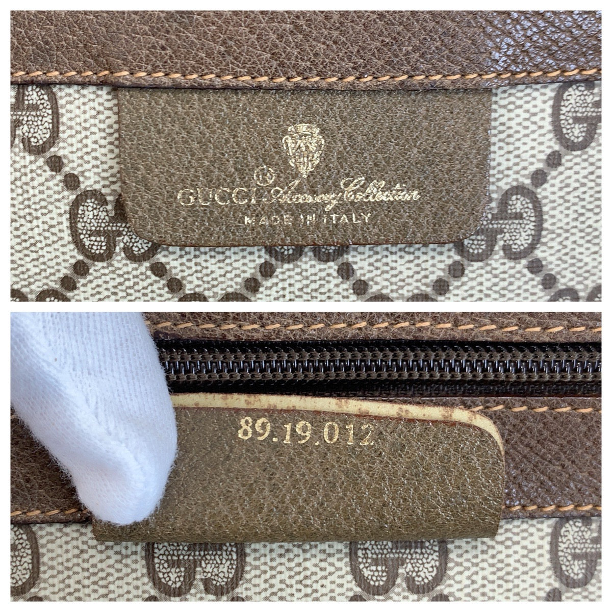 23133
GUCCI グッチ ヴィンテージ シェリーライン ベージュ ブラウン GGスプリームキャンバス 89 19 012 ボストンバッグ トートバッグ レディース ABP50