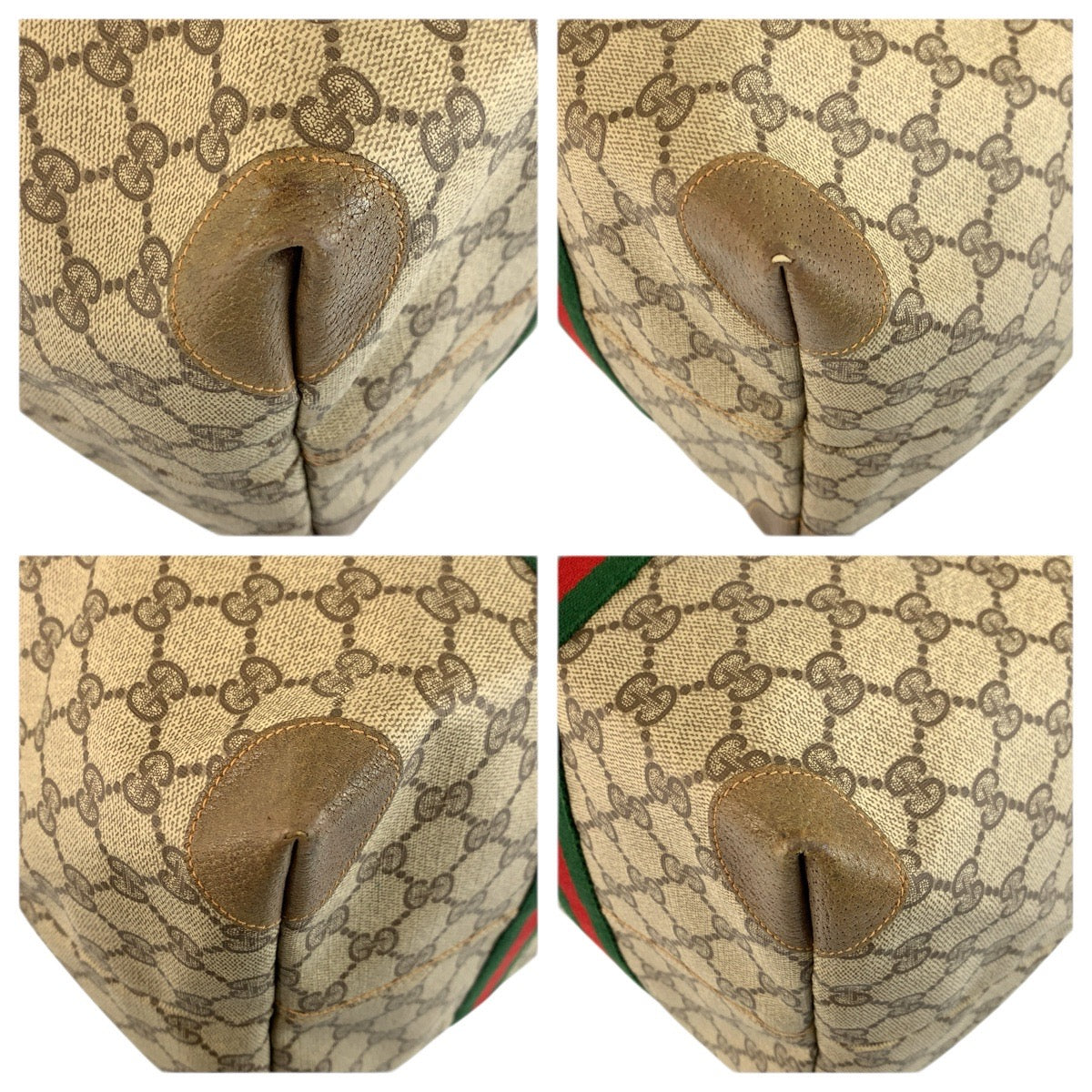 23133
GUCCI グッチ ヴィンテージ シェリーライン ベージュ ブラウン GGスプリームキャンバス 89 19 012 ボストンバッグ トートバッグ レディース ABP50