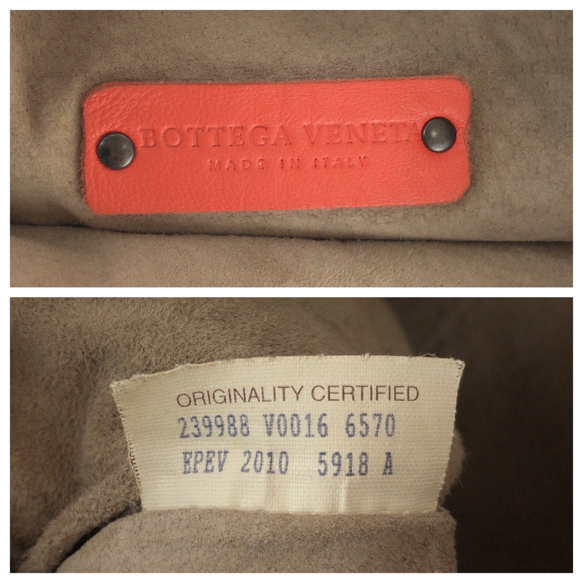 23136
BOTTEGAVENETA ボッテガヴェネタ イントレチャート ピンク サーモンピンク レザー 239988 V0016 6570 ショルダーバッグ ハンドバッグ レディース ABP85