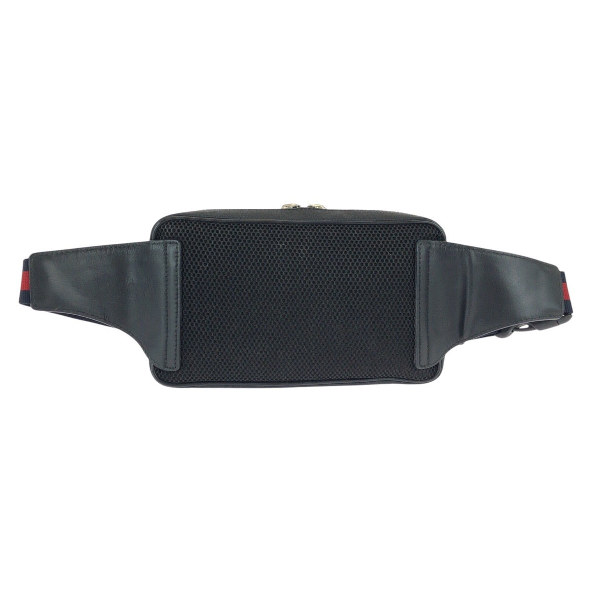 23141
GUCCI グッチ シェリーライン ブラック 黒 グレー シルバー金具 GGスプリームキャンバス / レザー 474293 ボディバッグ バムバッグ ショルダーバッグ ウエストポーチ メンズ AB58