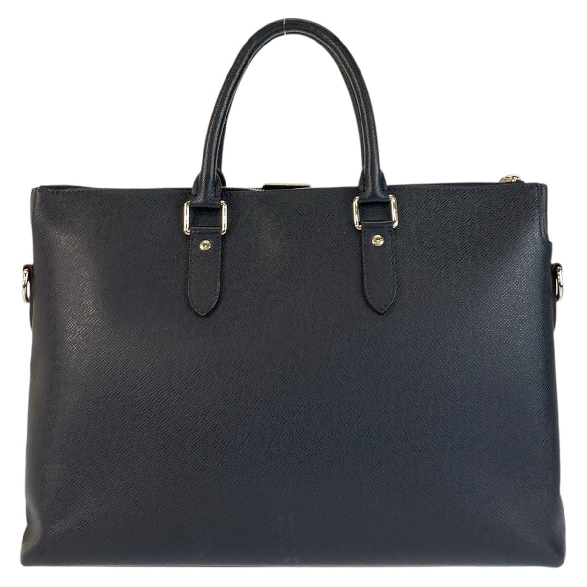 23147
LOUIS VUITTON ルイヴィトン タイガ アントン オセアン ネイビー シルバー金具 レザー M34401 ビジネスバッグ ブリーフケース メンズ A60