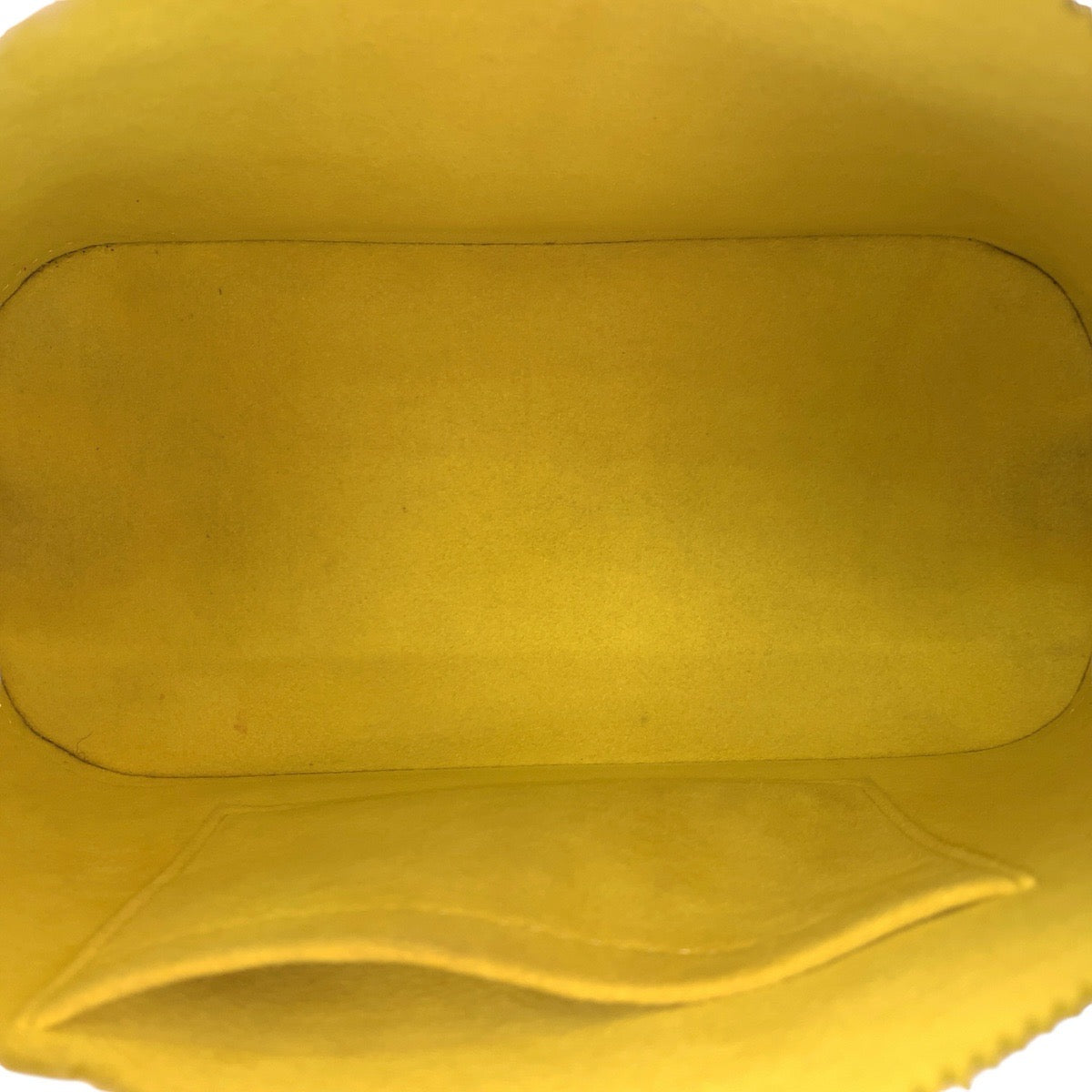 23156
LOUIS VUITTON ルイヴィトン エピ アルマBB 2way イエロー シルバー金具 レザー M57446 ハンドバッグ ショルダーバッグ レディース ABP82