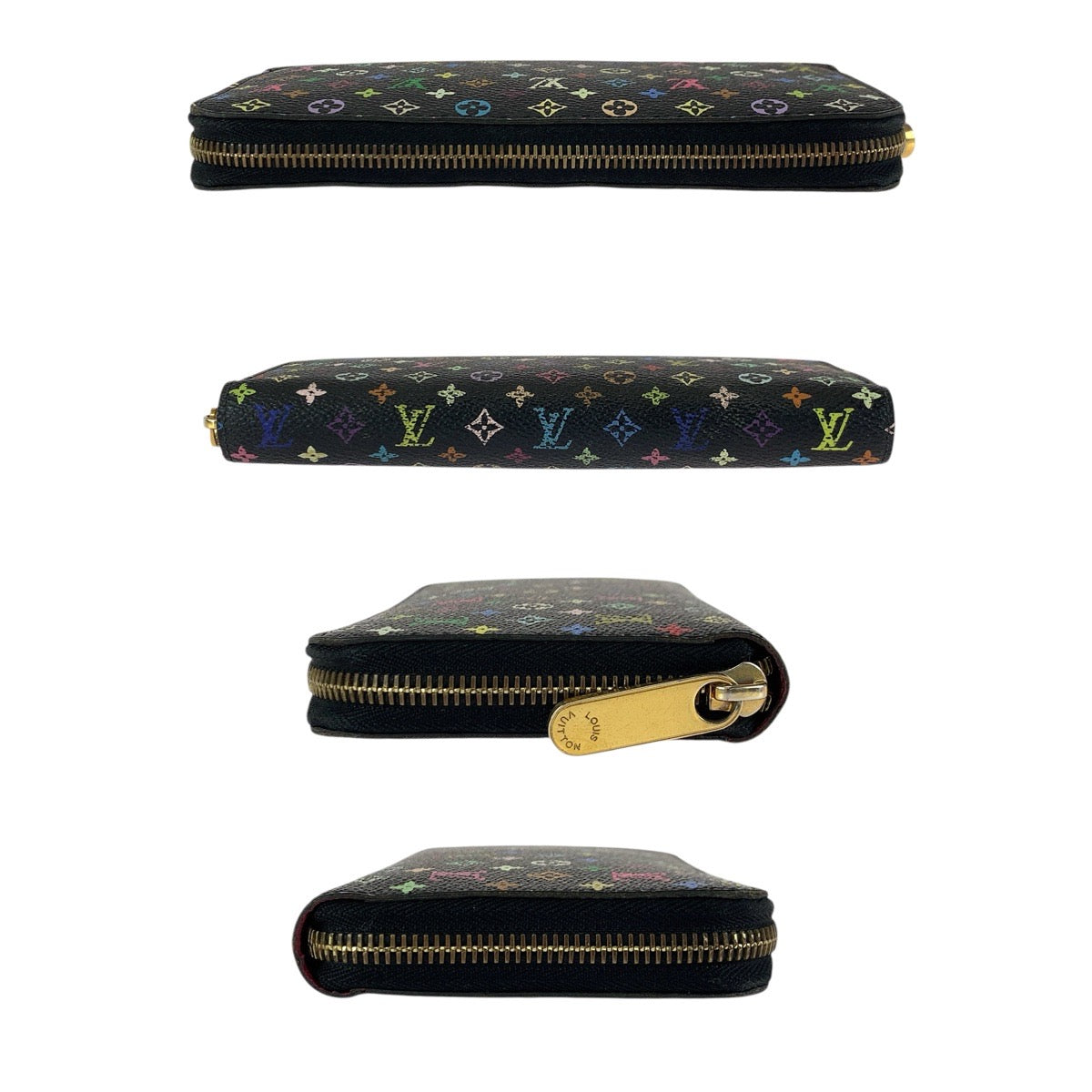 23157
LOUIS VUITTON ルイヴィトン モノグラム マルチカラー PVC M60243 長財布 ラウンドファスナー メンズ ABP56