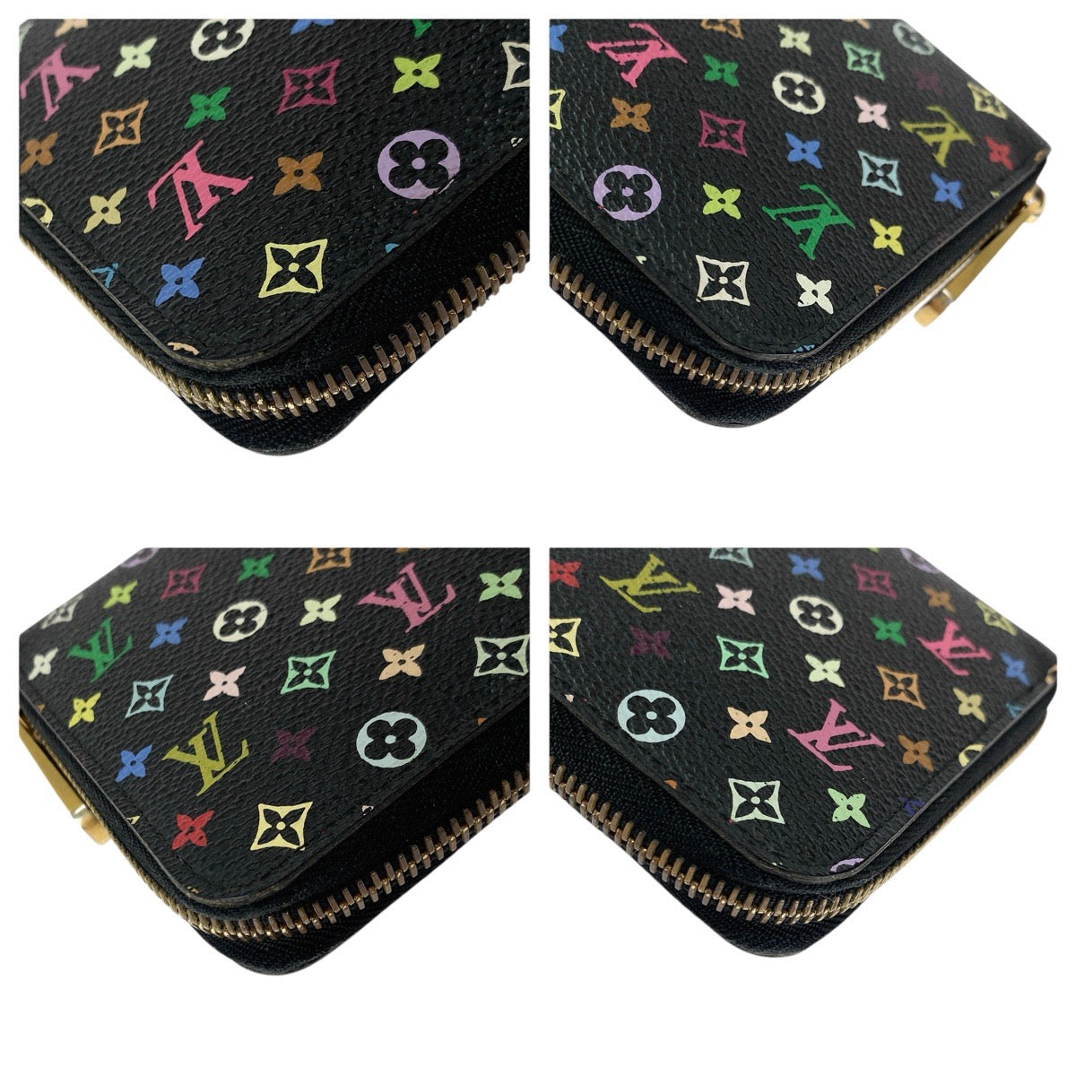 23157
LOUIS VUITTON ルイヴィトン モノグラム マルチカラー PVC M60243 長財布 ラウンドファスナー メンズ ABP56