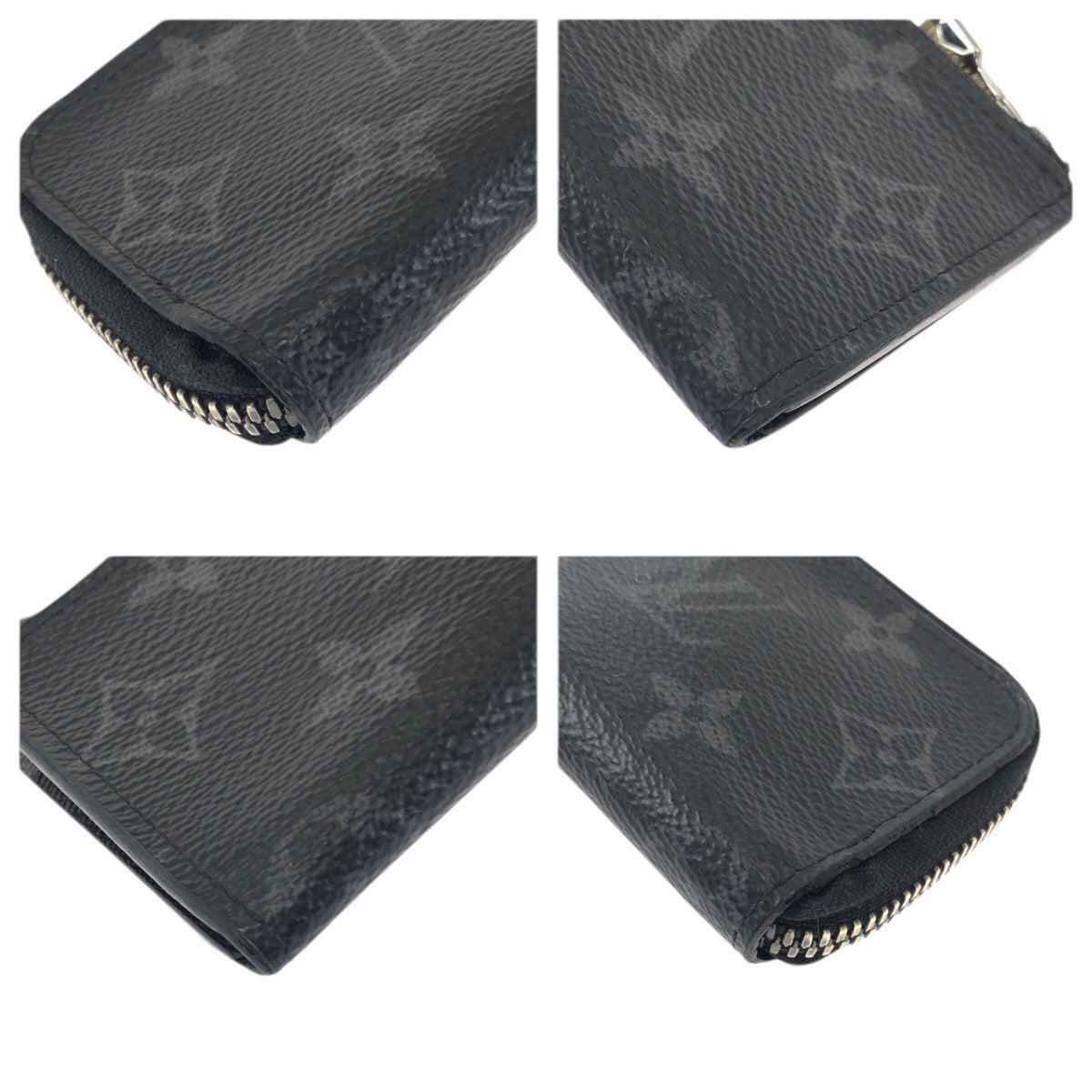23158
LOUIS VUITTON ルイヴィトン モノグラム エクリプス ポルトモネ ジュール ブラック 黒 シルバー金具 PVC M63536 コインケース 小銭入れ 男女兼用 メンズ ABP28